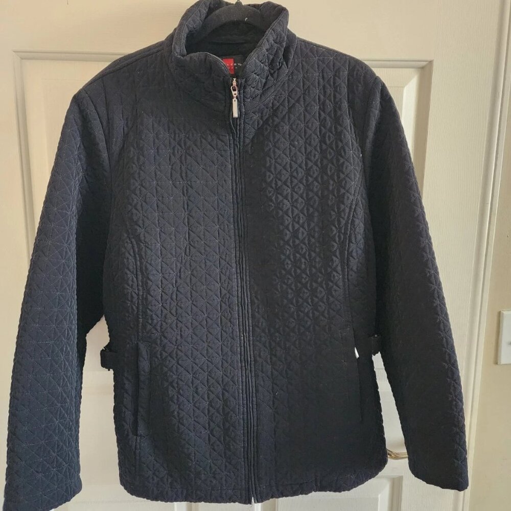 Galary Woman's 1x Quilted Black Jacket